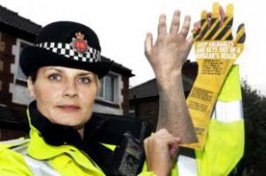 PC Carrie Robertson, from Prestwich police station: Credit: This is Lanacshire