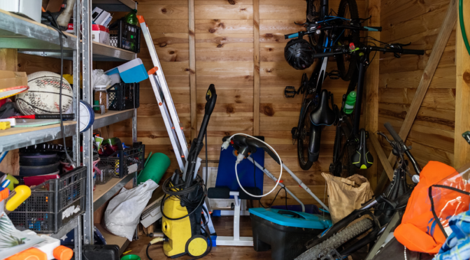 5 Items to Register in Your Shed/Garage
